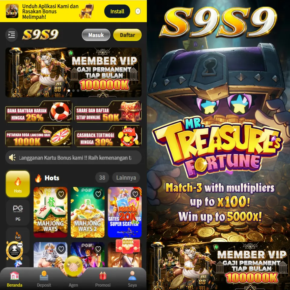 s9s9 Masuk